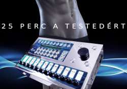 25 perc az alakodért: próbáld ki ingyen és nyerj Electro Fitness bérletet! 25 perc az alakodért: próbáld ki ingyen és nyerj Electro Fitness bérletet!