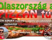 Patacsi Péntek: Olaszország a pizzán túl - Tom Kendra élményelőadása a PKK Patacsi Művelődési Házban