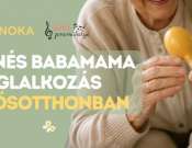 Zenés baba-mama foglalkozás idősotthonban, Pécsen