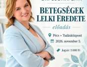 Betegségek lelki eredete - Dr. Csomai Zita előadása a Tudásközpontban Betegségek lelki eredete - Dr. Csomai Zita előadása a Tudásközpontban