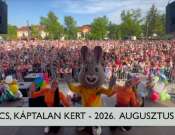 Brandnyúl Mini Disco a Pécsimamival a Káptalan Kertben
