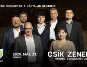 Csík Zenakar koncertje a Káptalan Kertben