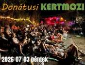 Donátudi kertmozi az Aranyhegy Panzióban