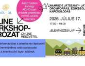 Akarsz-e játszani? - személyes workshop Autizmusban és/vagy ADHD-ban érintett gyerekeket nevelő szülőknek Pécsen