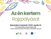 "Az én kertem" - rajzpályázat alsó tagozatos iskolásoknak