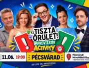 Ez tiszta őrület! - Improvizációs Activity előadás Pécsváradon