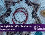Fénybütykölde az Orfűi Kézművesekkel a Kioszkban