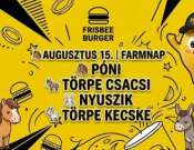 Farmnap állatokkal a Frisbee Burgerben