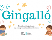 Gingalló mondókázó foglalkozás az Apáczai Csere János Fiókkönyvtárban
