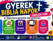 Gyerek Bibliai napok - Játékos angol gyakorlás a Baptista Gyülekezettel