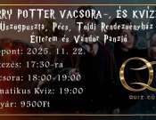 Quiz Cup: Harry Potter vacsora- és kvízest 