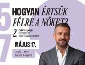 Hogyan értsük félre a nőket 2. - Csányi Sándor egyszemélyes vígjátékának folytatása a Kodály Központban