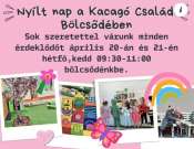 Nyílt nap a Kacagó Családi Bölcsődében