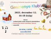 Karácsonyi dalok ismétlése Alizzal - Gesztenye Klub, Pécsbánya