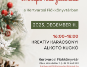 Ünnepi készülődés a Csorba Győző Könyvtár Kertvárosi Fiókkönyvtárában