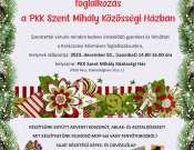 Karácsonyi Kézműves foglalkozás a PKK Szent Mihály Közösségi Házban
