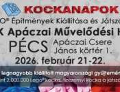 Pécsi Kockanapok - Lego építmények kiállítása és játszóház a PKK Apáczai Művelődési Házban