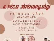 II. Pécsi Jótékonysági Fitness Gála kismamáknak és kisbabásoknak is a Kozármislenyi Városi Sportcsarnokban