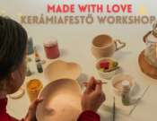 Made with love kerámiafestő workshop Nagyárpádon