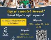 MCC FIT nyílt nap: természettudományos kísérletek az MCC pécsben