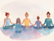 Meditáció és akvarell a Sziluett Rajziskolában