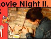 Movie Night kerámiafestő workshop Nagyárpádon