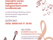 A nagyothalló fülbemászó - interaktív zenés foglalkozás és hangszerbemutató ovisoknak a Körbirodalom Gyermekkönyvtárban