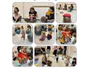 Örökmozgó totyogó-torna a Tolsztoj utcai közösségi házban Örökmozgó totyogó-torna a Tolsztoj utcai közösségi házban