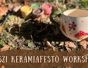 Őszi kerámiafestő workshop Nagyárpádon
