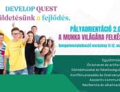 Pályaorientáció 2.0 - Karriertervezés és készségfejlesztés workshop 11-12. osztályosoknak Pécsen
