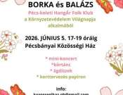 Pécs-keleti HangÁr Folk Klub és kézműves foglalkozás Pécsbányán