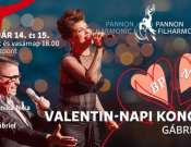 Valentin napi koncert a Pannon Filharmonikusokkal a Kodály Központban