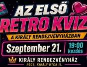 Retro kvíz a Király Rendezvényházban
