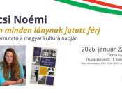 Szécsi Noémi: Régen minden lánynak jutott férj - Könyvbemutató a Csorba Győző Könyvtárban