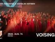 Voisingers koncert a Káptalan Kertben