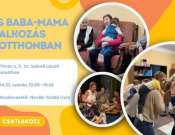 Zenés baba-mama foglalkozás idősotthonban, Pécsen