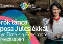 Aprók tánca Laposa Julcsiékkal a Zeneszüret Fesztiválon