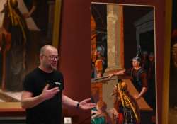 Munkácsy Legoból festve