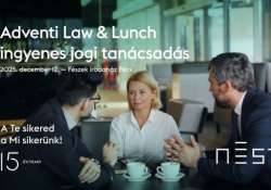 Adventi Lunch & Law - Ingyenes jogi tanácsadás Adventi Lunch & Law - Ingyenes jogi tanácsadás