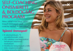 Legyél saját magad coacha! - Self-Coaching Önismereti & Boldogság Program most 20% kedvezménnyel