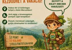 Nyári túramozgaloam gyerekeknek a Kelet-Mecsekben a Hosszúhetényi Turista Egyesülettel
