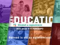 Benned is ott az egyetemista! – 25. Educatio Nemzetközi Oktatási Szakkiállítás