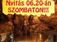 Szombaton megnyitott az Abaligeti Barlang Szombaton megnyitott az Abaligeti Barlang