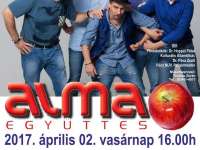 Április 2-án újra a Zsolnay Negyedbe érkezik az Alma együttes.