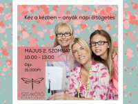 Kéz a kézben - Anyák napi öltögetés a Szitakötő kreatívsuliban
