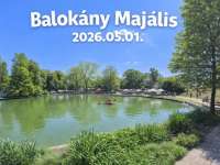 Majális a Balkonány-ligetben