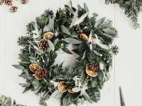 Adventi ökoszorú készítés a Pécsi Baptista Gyülekezettel