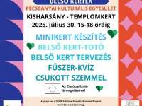 Belső kertek - természetközelben a kisharsányi Templomkertben