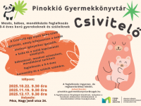 CSIVITELŐ - mondókázós foglalkozás a Pinokkió Gyermekkönyvtárban