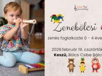 Farsangi Zenebölcsi Lívivel a keszüi Bölcs Csibe Bölcsődésben